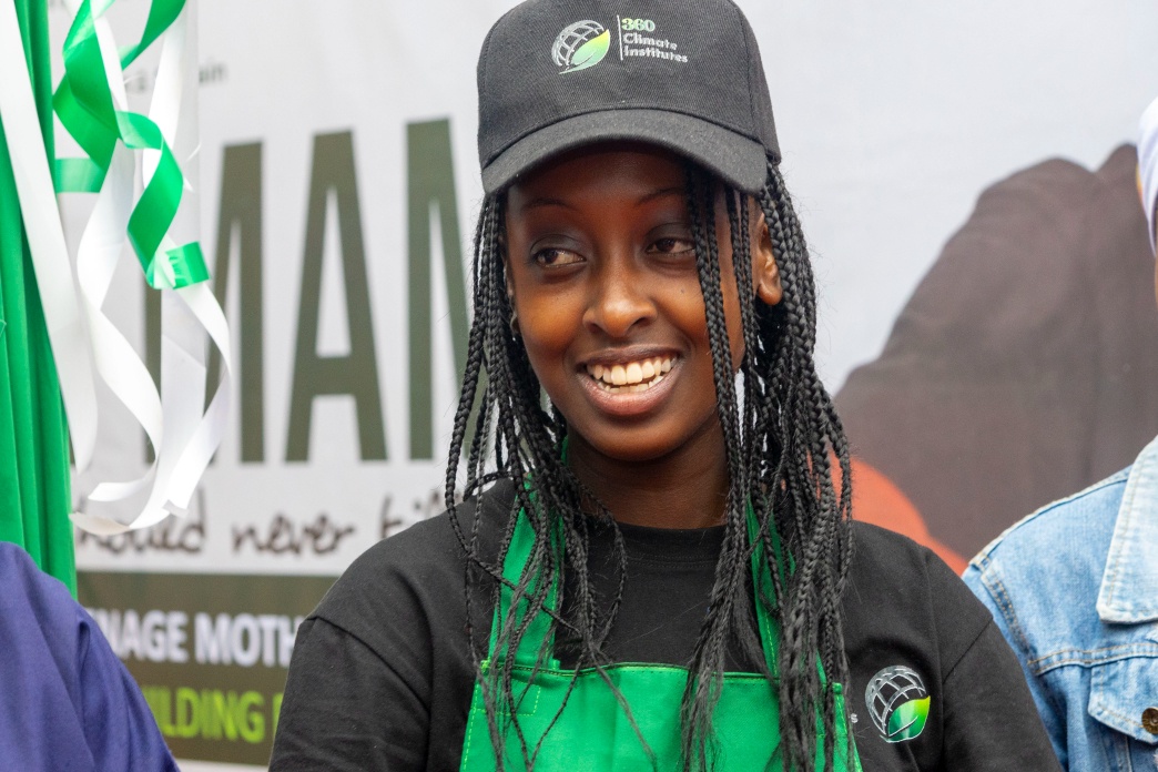 Students participating in the Cha Mama launch.