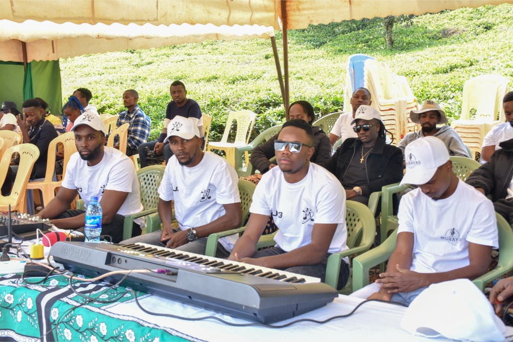Event setup team preparing for the Murayas Musical Talent Upscaling gathering