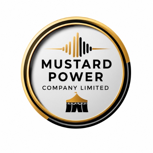 Mustard Power logo.