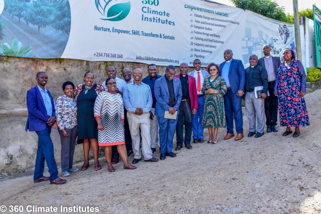 Board, guests and members of the 360 Climate Institutes community during the inauguration.